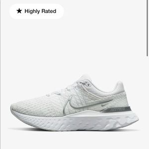 NEW White Nike Running shoes — Nike React Infinity Run Flyknit 3